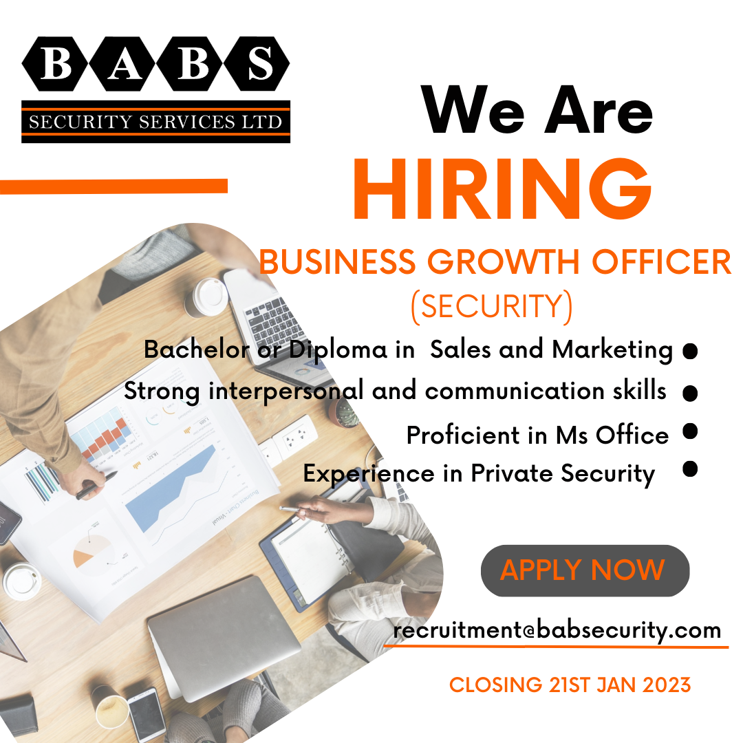 Business Growth Officer - Security